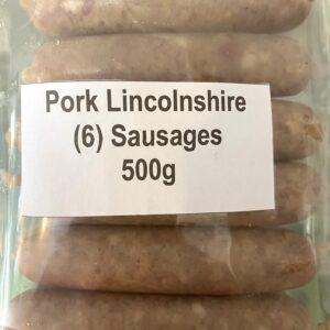 English Lincolnshire Sausages (6 FB)