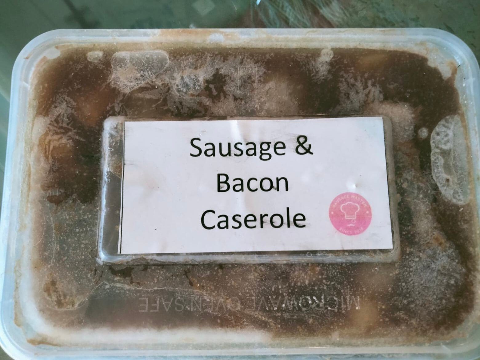 sausage & bacon caserole