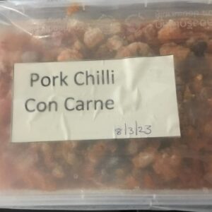 Homemad Pork Chilli