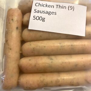 Thin Chicken Sausages (9)