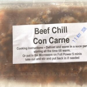 Beef Chilli Con Carn
