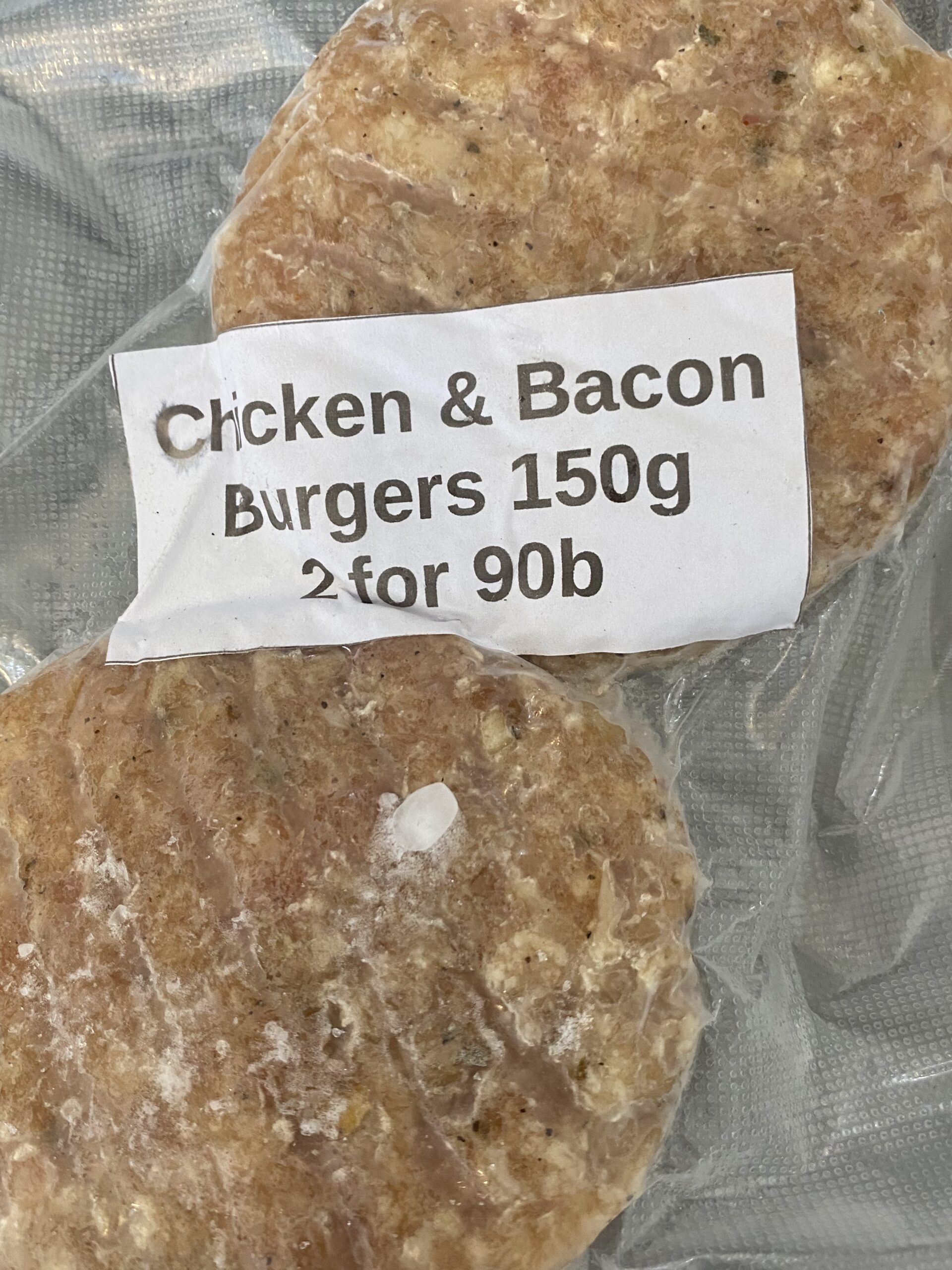 Chicken & Bacon Burger