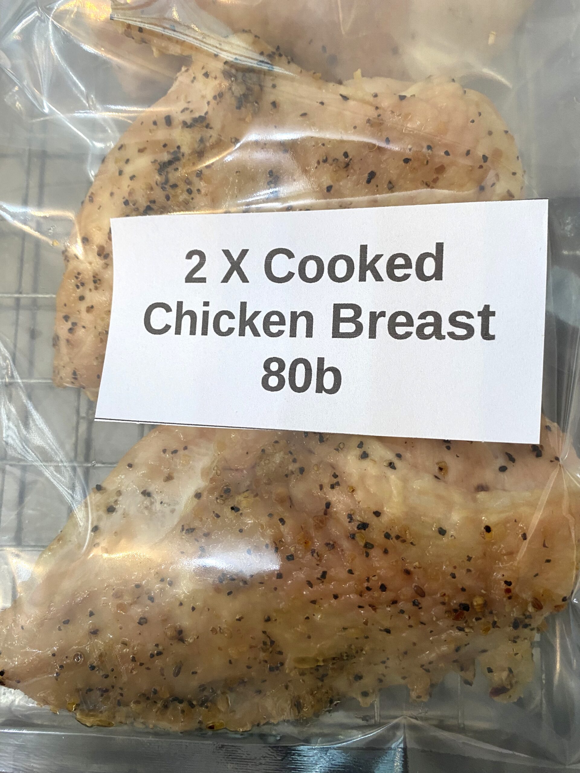 Chicken breast outside