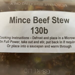 Mince Beef Stew (Homemade)