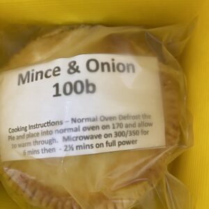Mince Beef & Onion Pie
