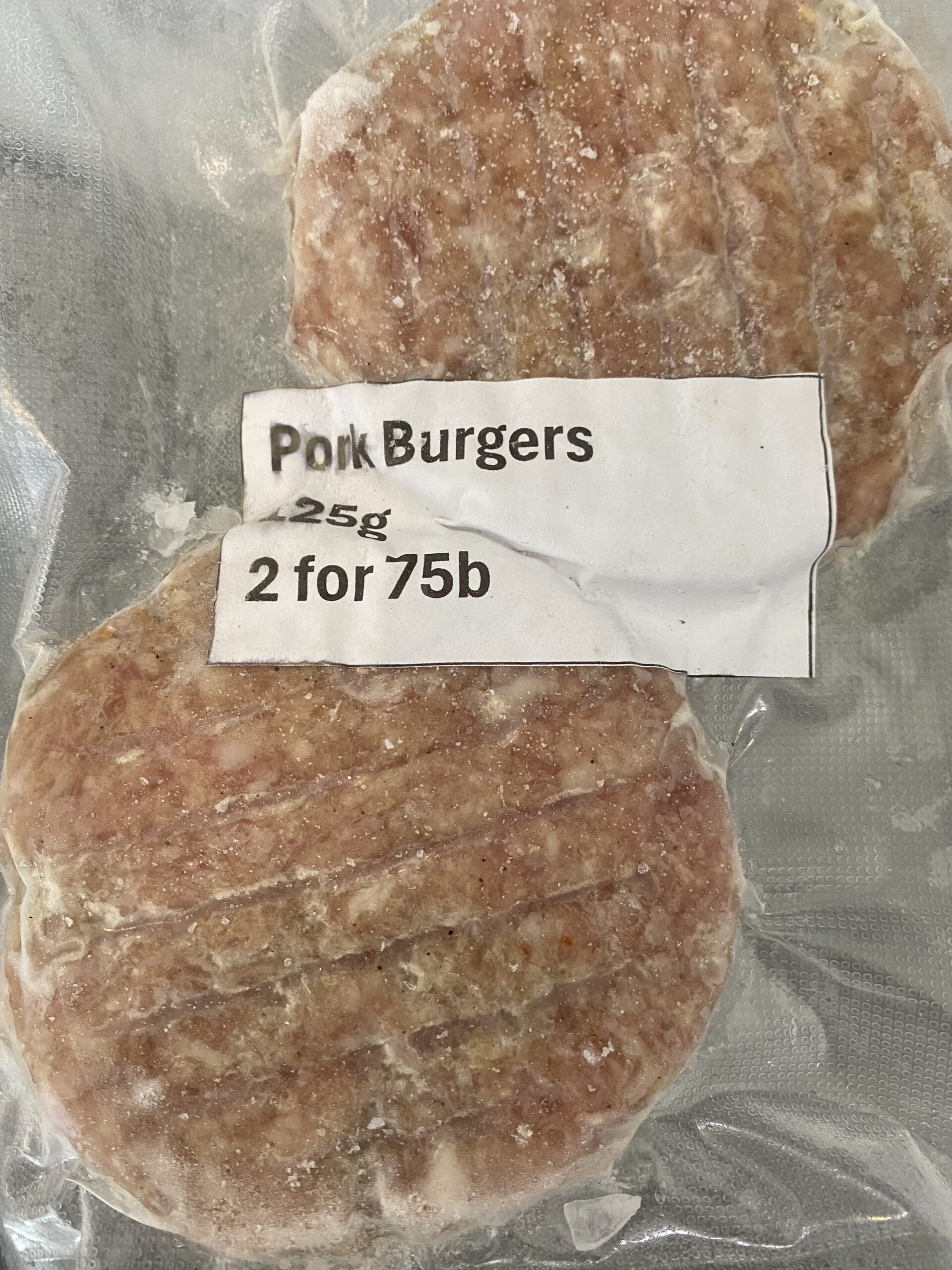 Pork Burger