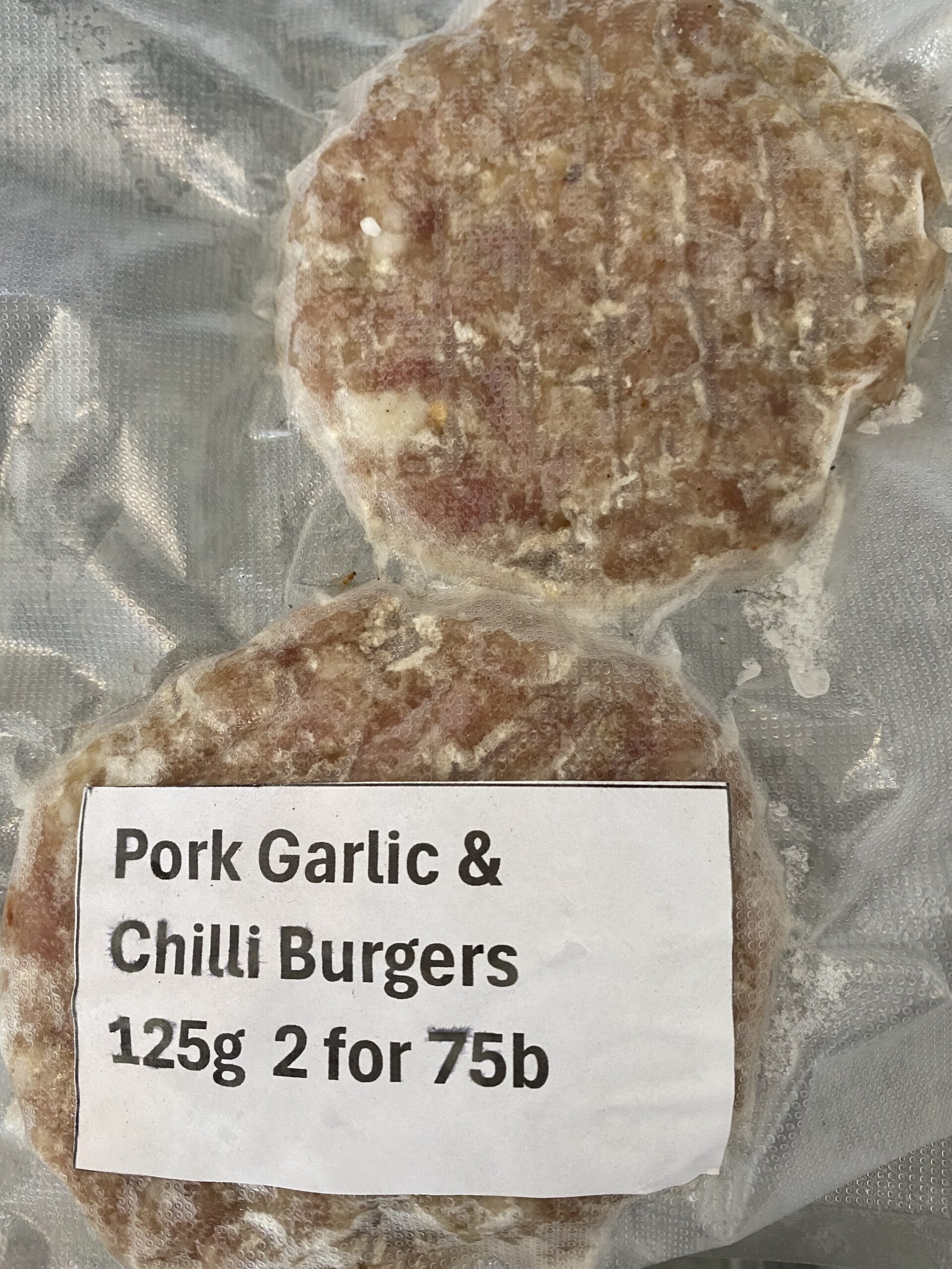 Pork Garlic 125g