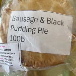 Sausage & Black Pudding Pie