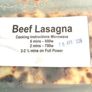Vegetarian Lasagna (Homemade)