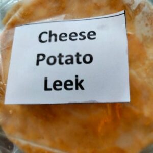 Cheese Potato & Leek Pies