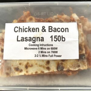 Chicken & Bacon Lasagna Homemade