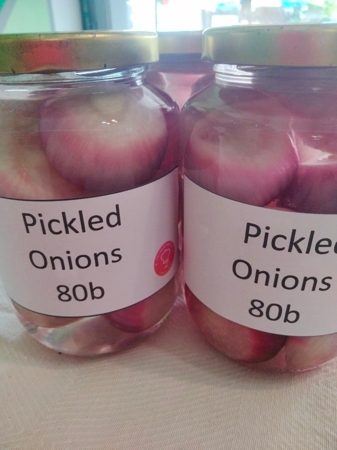 pickled onions