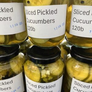 Homemade Sliced Pickled Cucumber (470g jar)